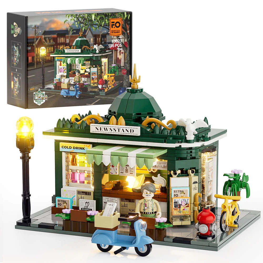 Lumibricks News Stand F9023-Bricking Lebanon