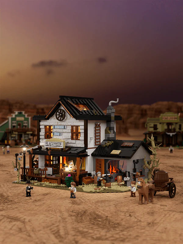 Lumibricks Old West Blacksmith L9089-Bricking Lebanon