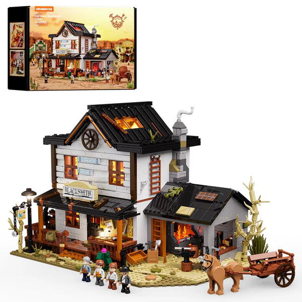 Lumibricks Old West Blacksmith L9089-Bricking Lebanon