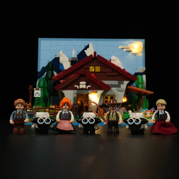 Lumibricks Shepherd's Cottage & Sheepfold L9094-Bricking Lebanon