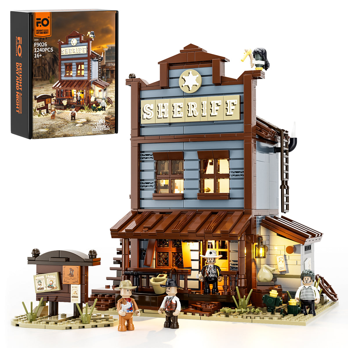 Lumibricks Sheriff's Office F9026-Bricking Lebanon