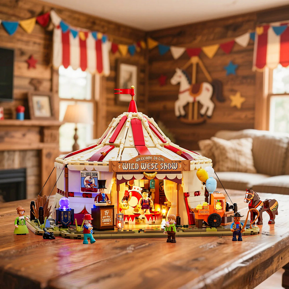 Lumibricks Traveling Circus L9079-Bricking Lebanon