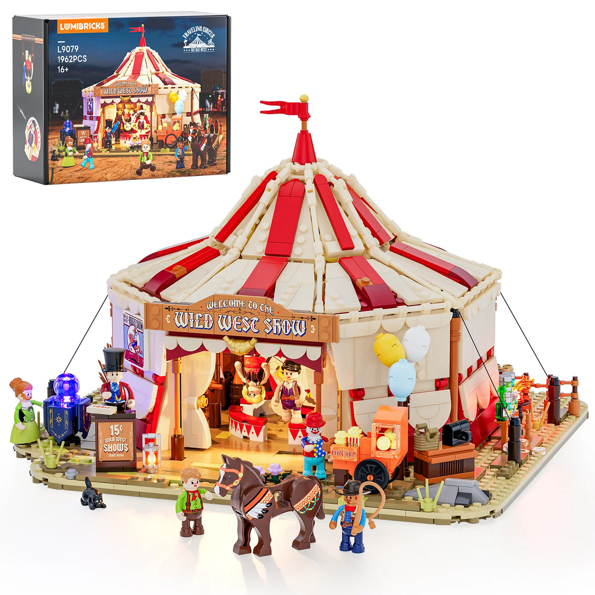 Lumibricks Traveling Circus L9079-Bricking Lebanon