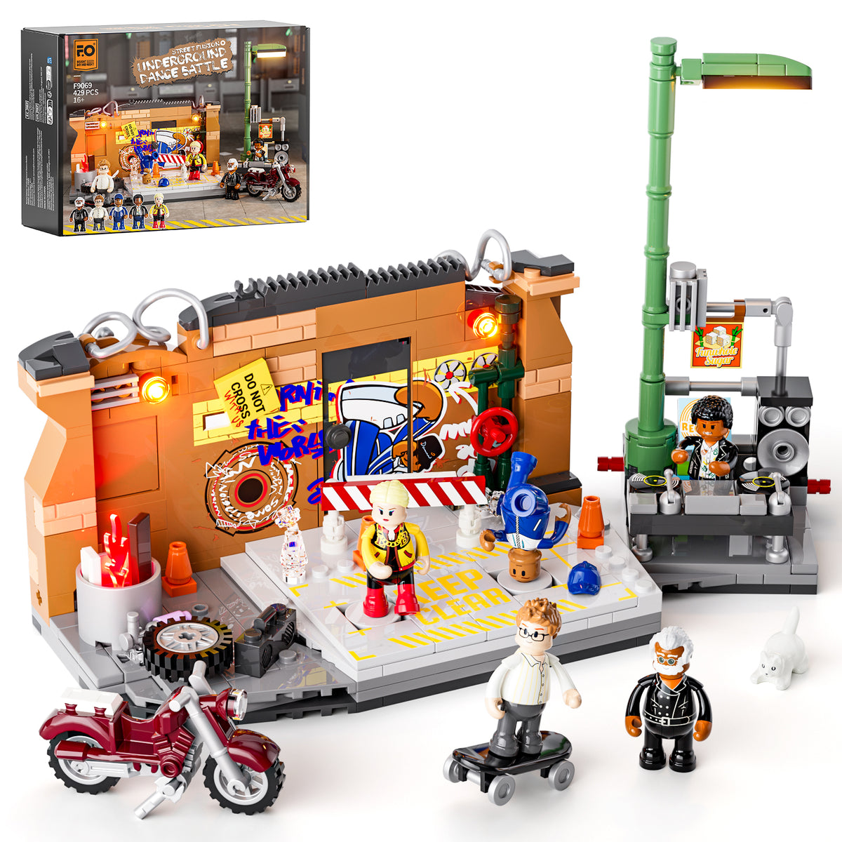 Lumibricks Underground Dance Battle F9069-Bricking Lebanon