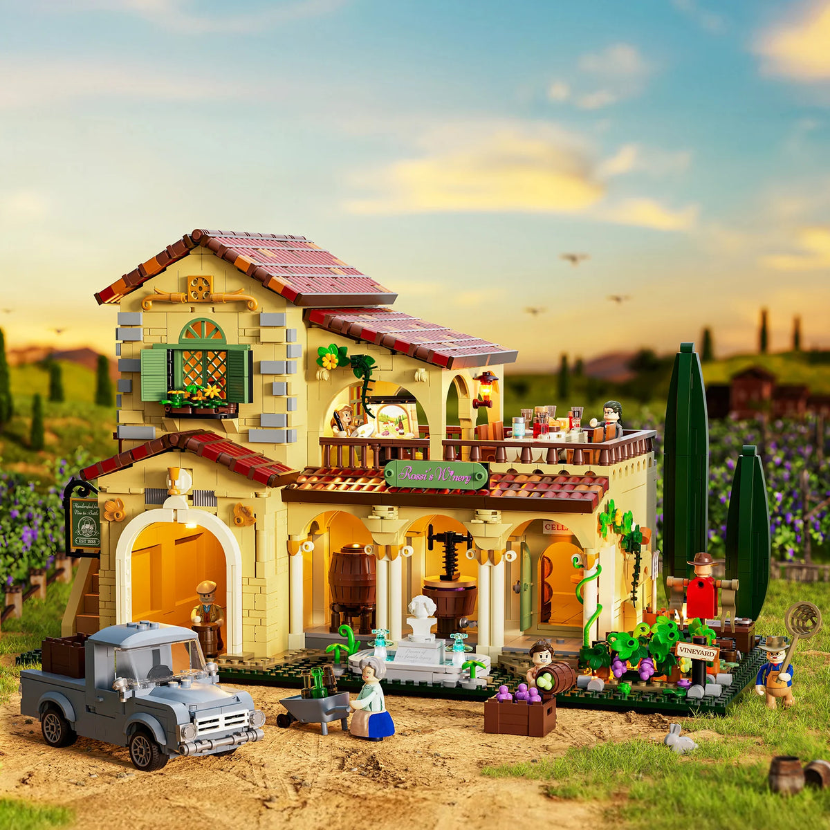 Lumibricks Vineyard Estate L9086-Bricking Lebanon