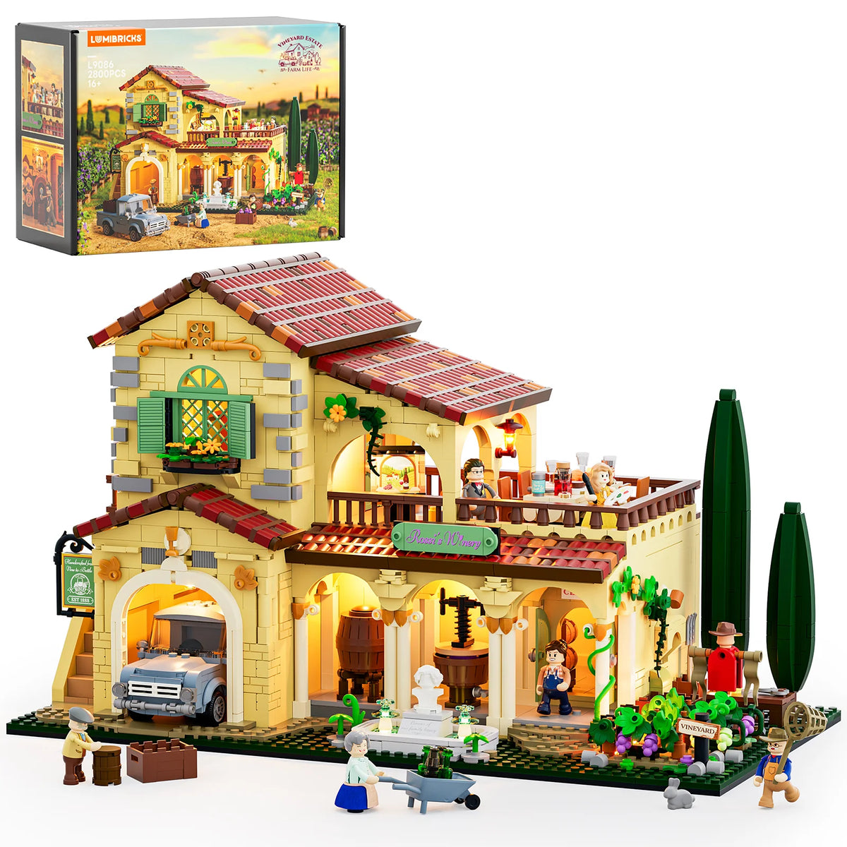 Lumibricks Vineyard Estate L9086-Bricking Lebanon