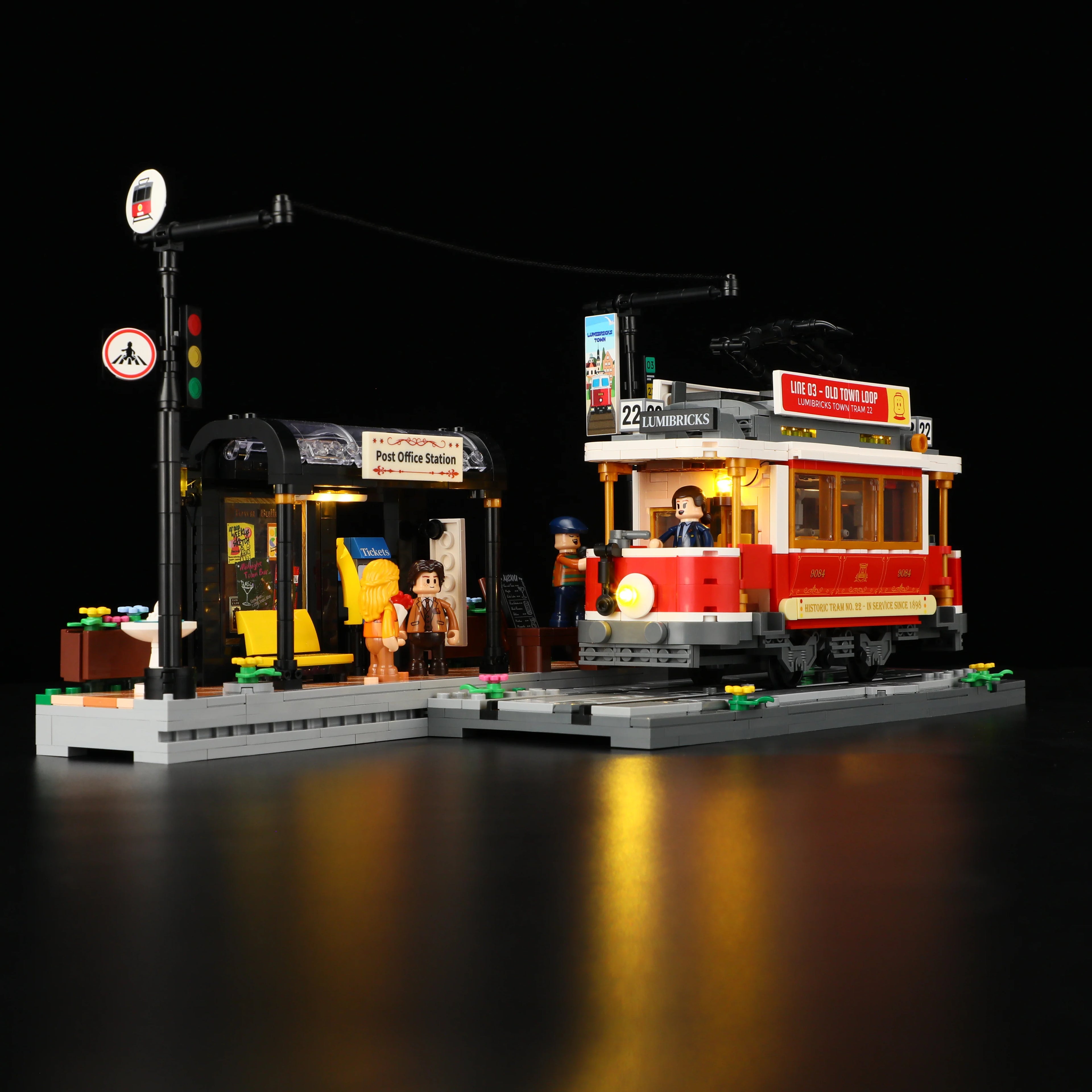 Buy Lumibricks Heritage Tram and Station
