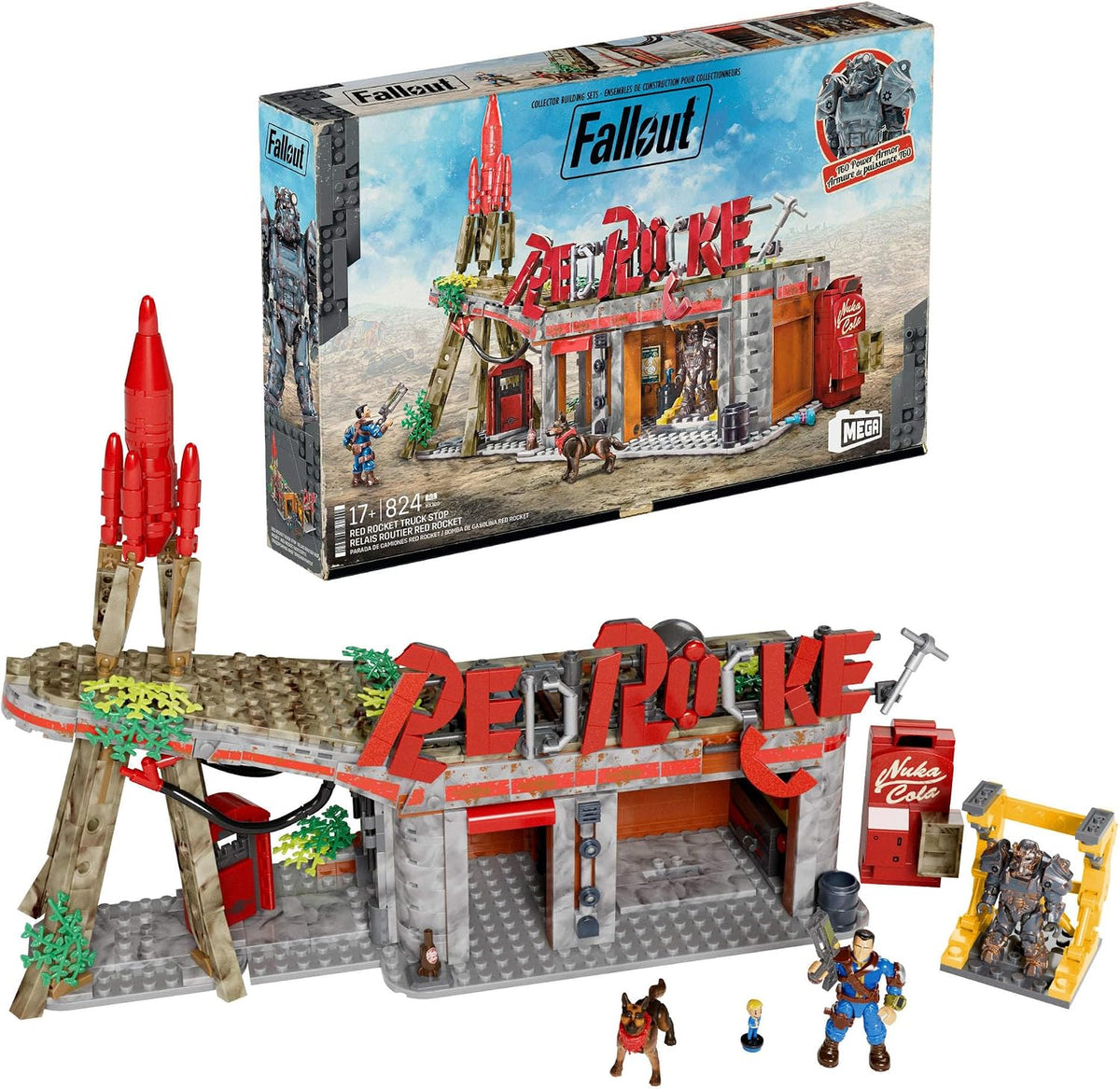 MEGA Fallout - Red Rocket Truck Stop-Bricking Lebanon