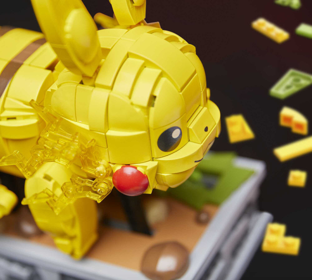 MEGA Pokemon Motion Pikachu Fully Mechanized Animated-Bricking Lebanon