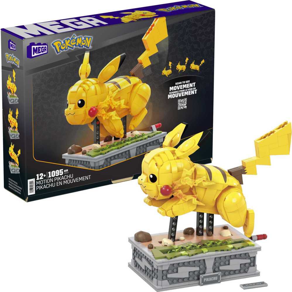 MEGA Pokemon Motion Pikachu Fully Mechanized Animated-Bricking Lebanon