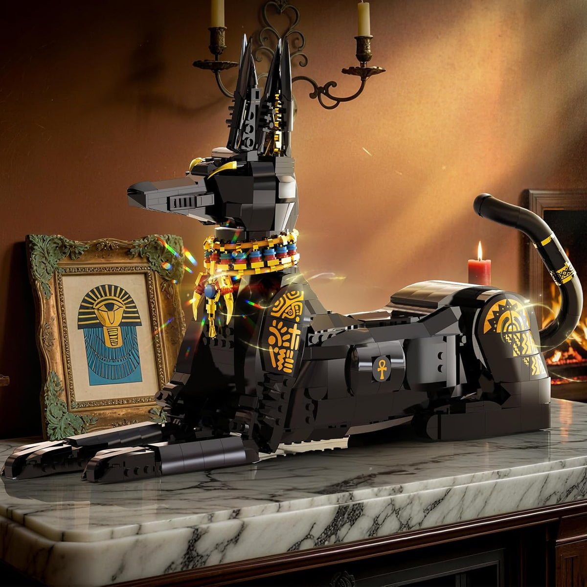 MOC Egyptian Pharaoh Dog 7066-Bricking Lebanon