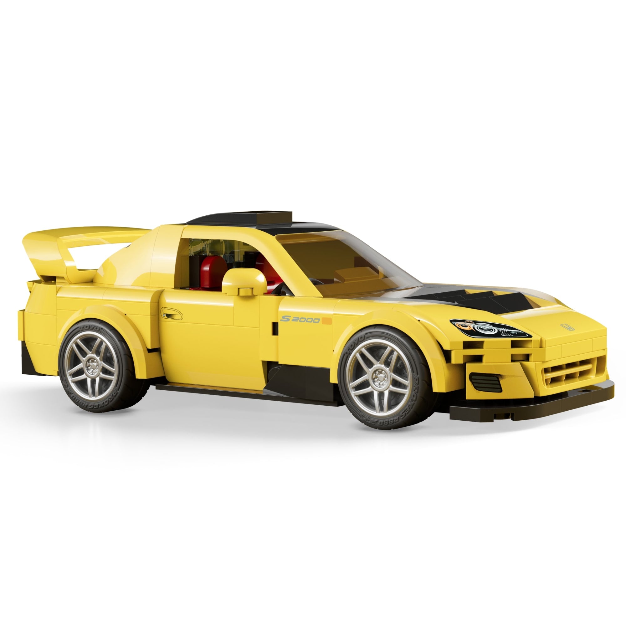 Mattel Brick Shop Hot Wheels '07 Honda S2000 Building Set