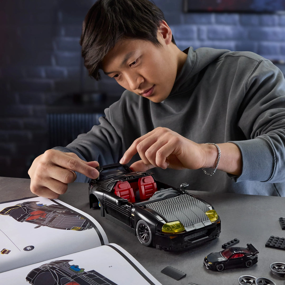 Mattel Brick Shop Hot Wheels '94 Toyota Supra MKIV JKG40-Bricking Lebanon
