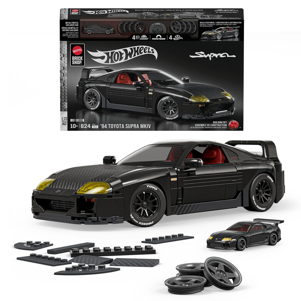 Mattel Brick Shop Hot Wheels '94 Toyota Supra MKIV JKG40-Bricking Lebanon