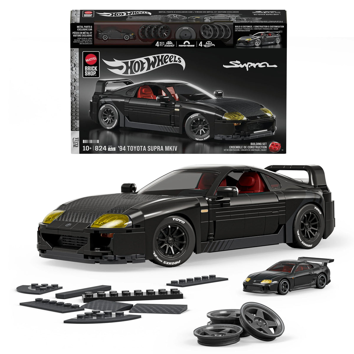 Mattel Brick Shop Hot Wheels '94 Toyota Supra MKIV JKG40-Bricking Lebanon