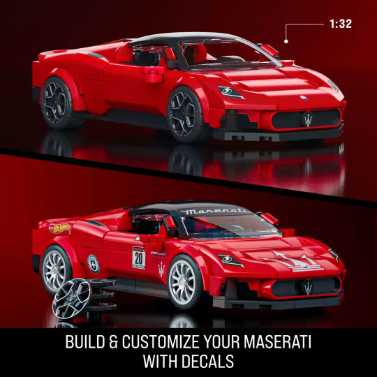 Mattel Brick Shop Maserati Mc20 JFR90-Bricking Lebanon