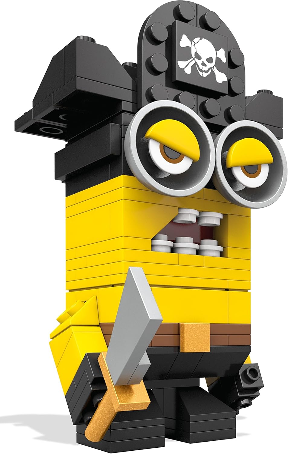 Mega Brands Kubros Pirate Minion Buildable Retro Plastic Figure Set