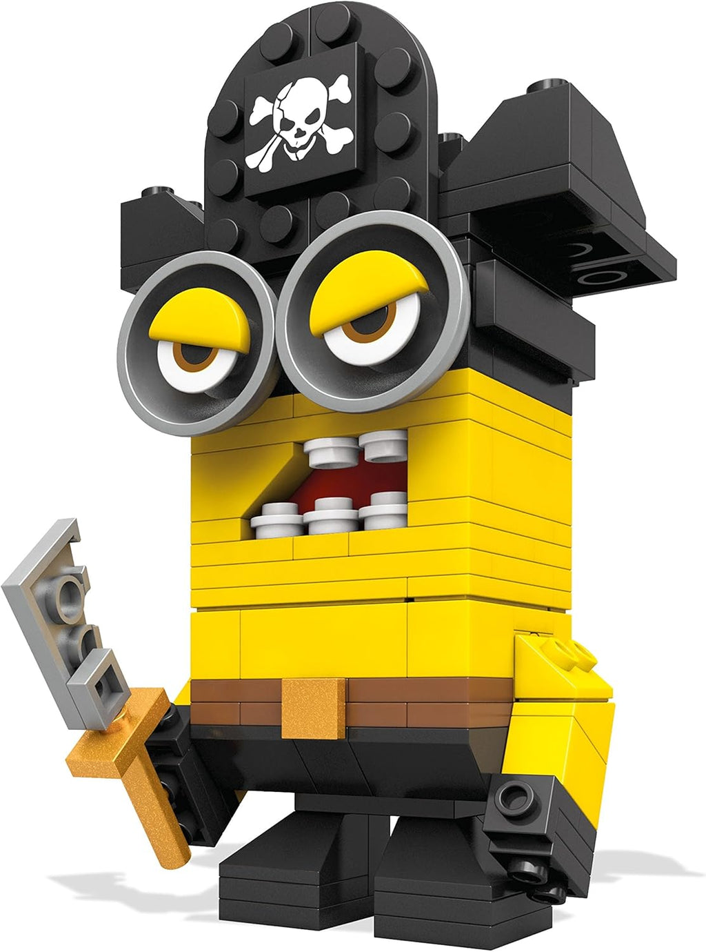 Mega Brands Kubros Pirate Minion Buildable Retro Plastic Figure Set