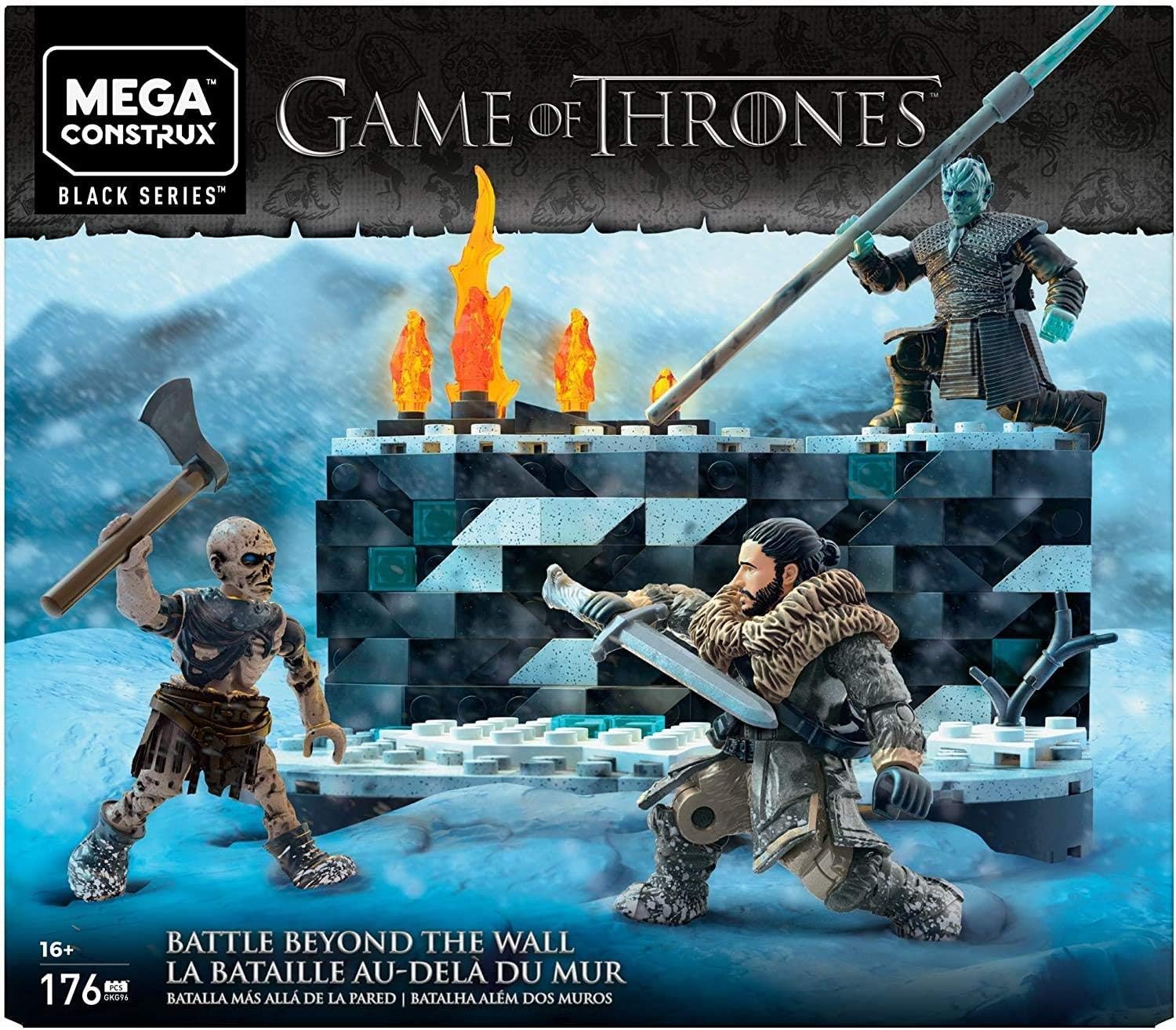 Mega Construx Game of Thrones Battle Beyond the Wall Building Set