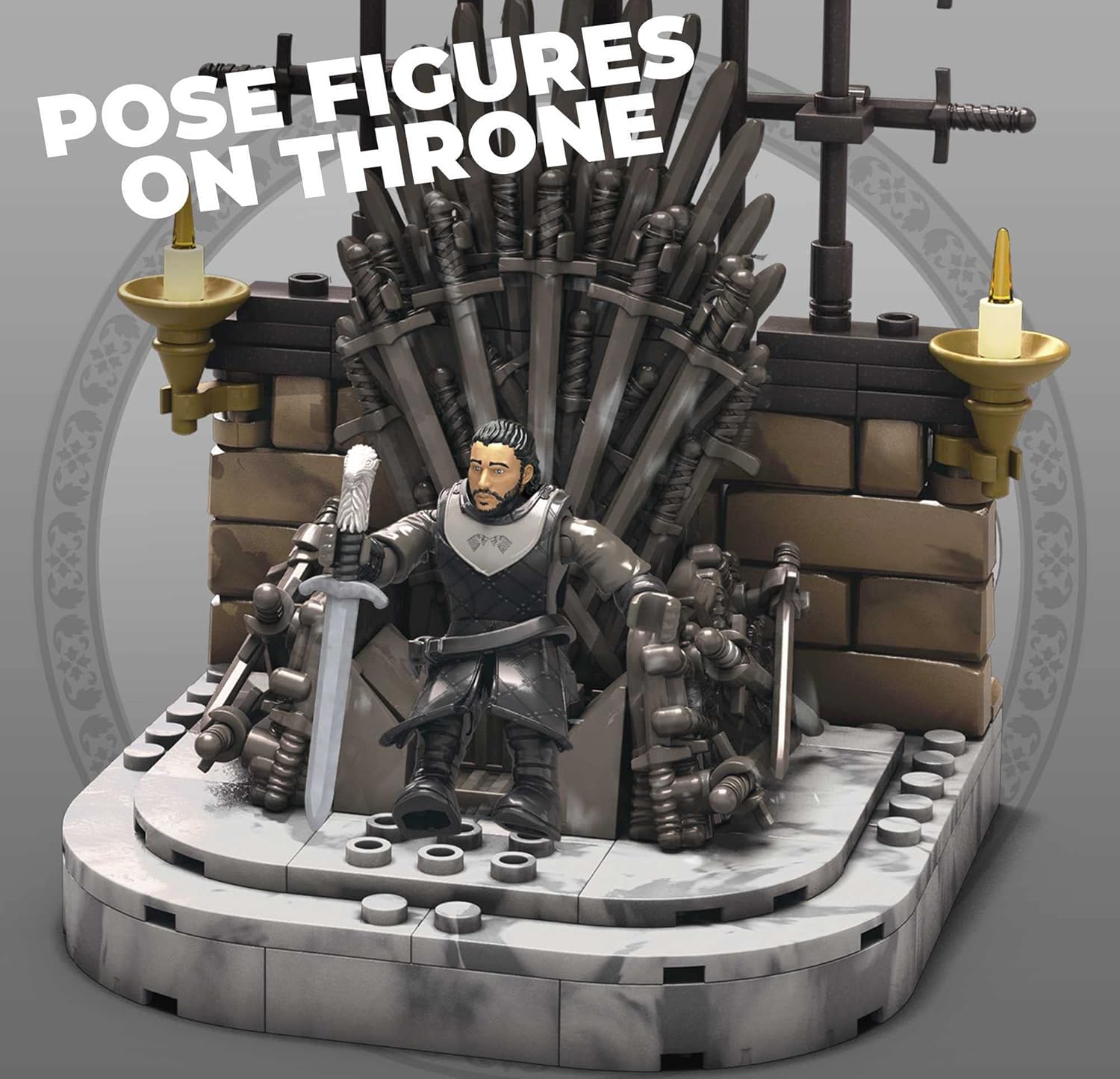 Mega Construx Game of Thrones Iron Throne Building Set