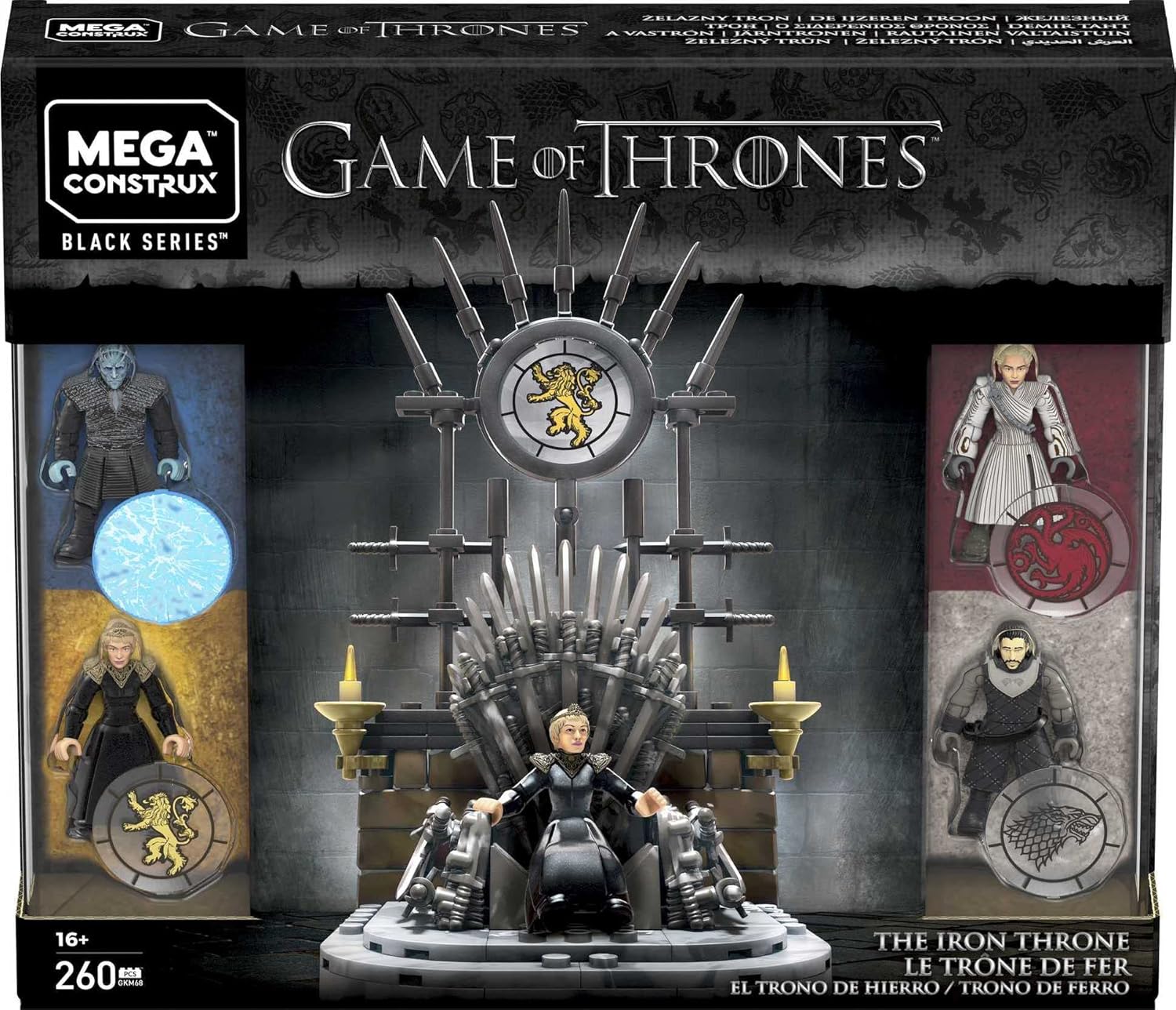 Mega Construx Game of Thrones Iron Throne Building Set