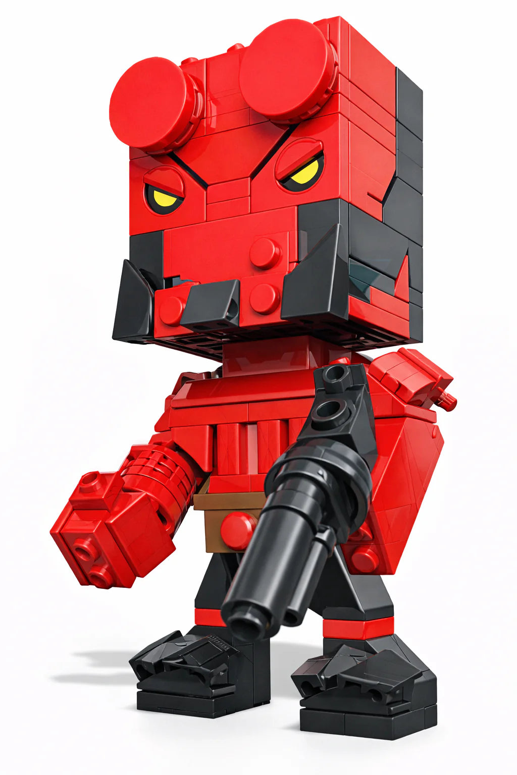 Mega Construx Kubros Hellboy Collectible Construction Figure Retro Design