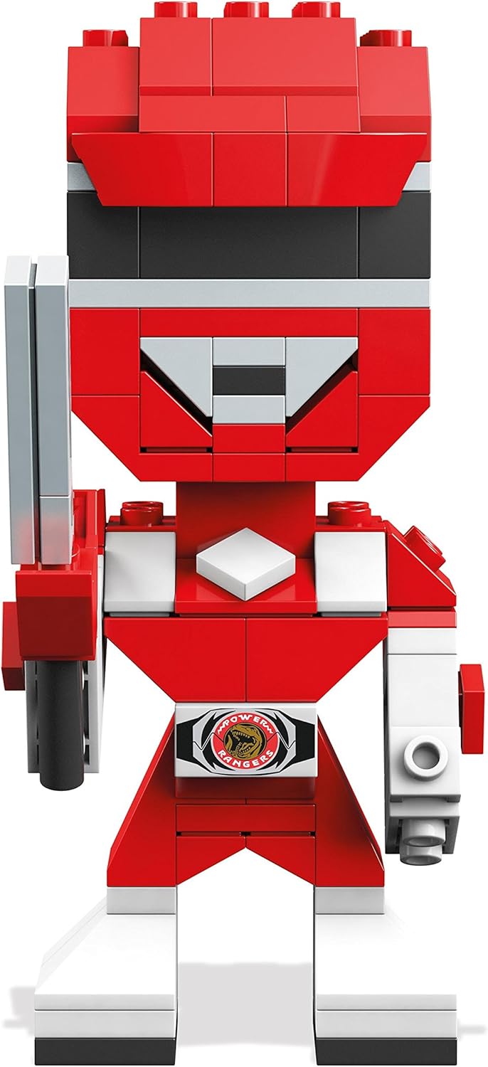 Mega Construx Kubros Power Rangers Red Ranger Buildable Figure Kit