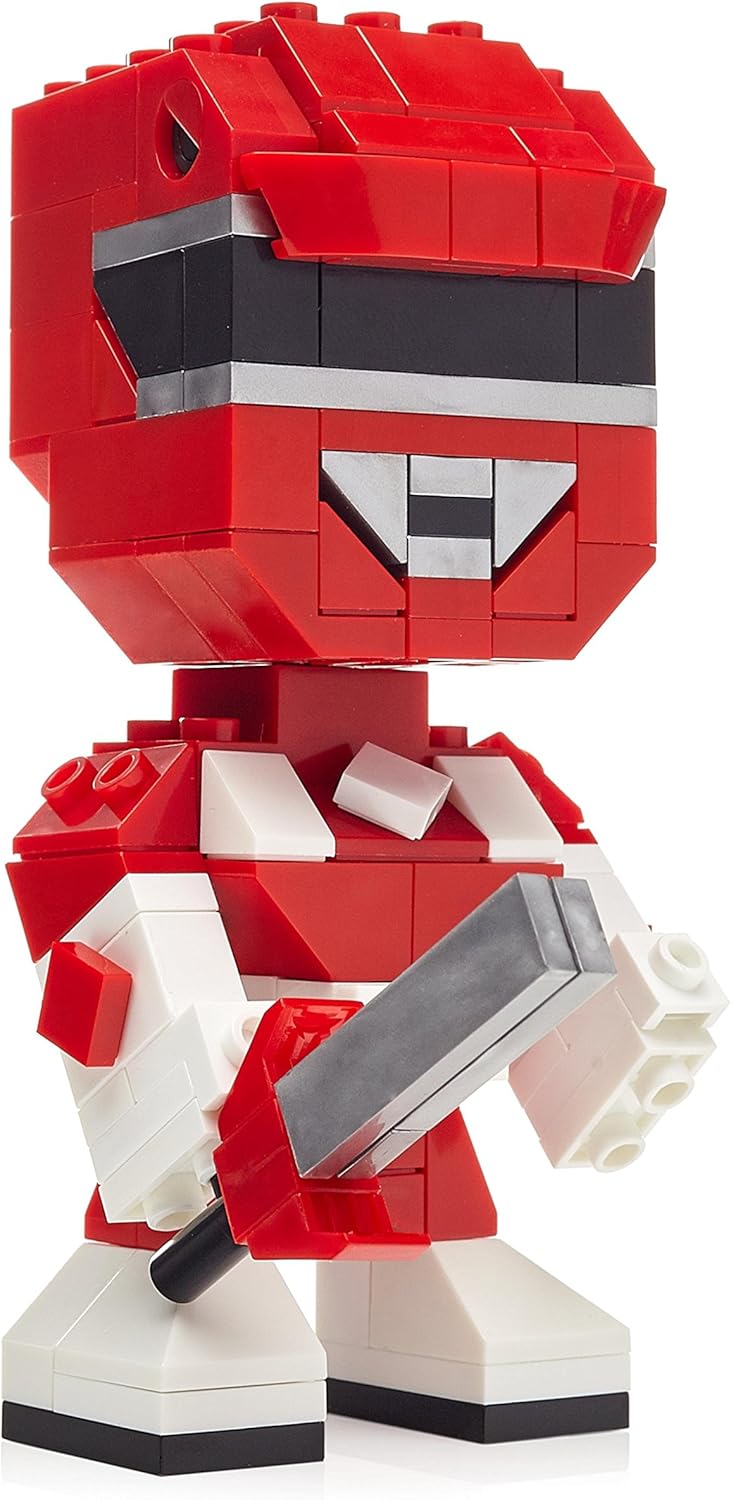 Mega Construx Kubros Power Rangers Red Ranger Buildable Figure Kit