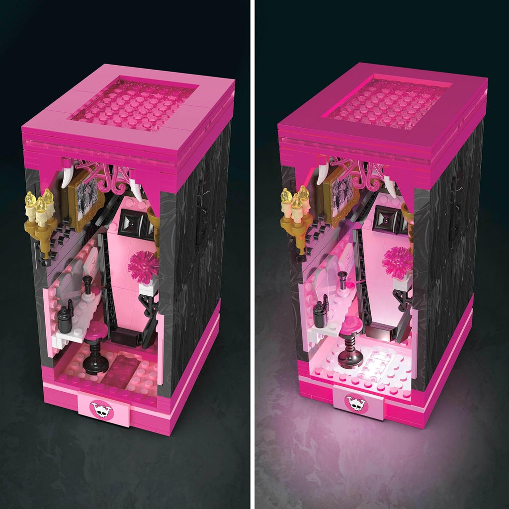 Mega Monster High Draculaura Biblio-Crypt Building Set 301 Pieces