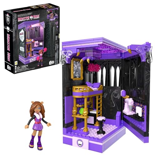 Mega Monster High Draculaura Biblio-Crypt Building Set 301 Pieces