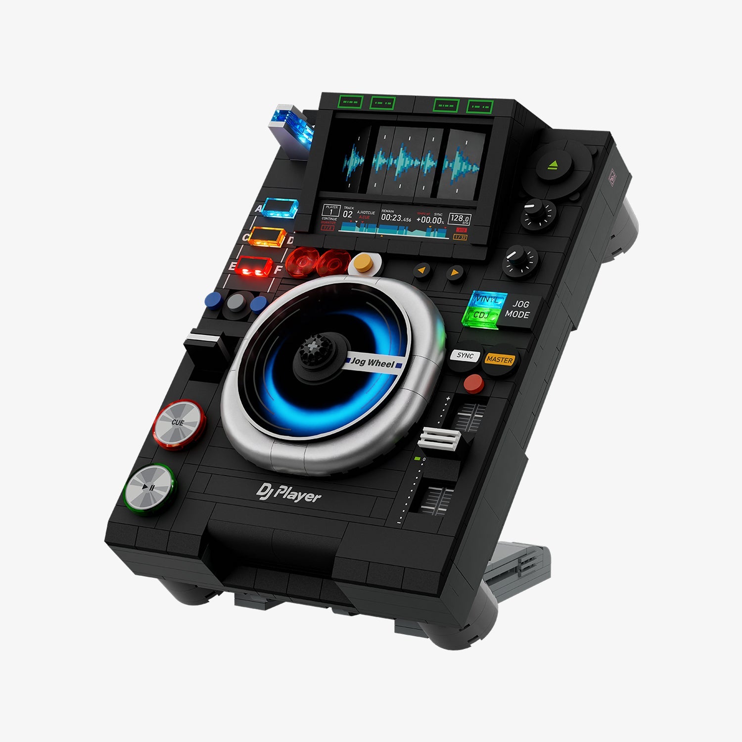 Pantasy DJ Player 85037 Retro Music Turntable Building Block Set-Pantasy-Bricking Lebanon