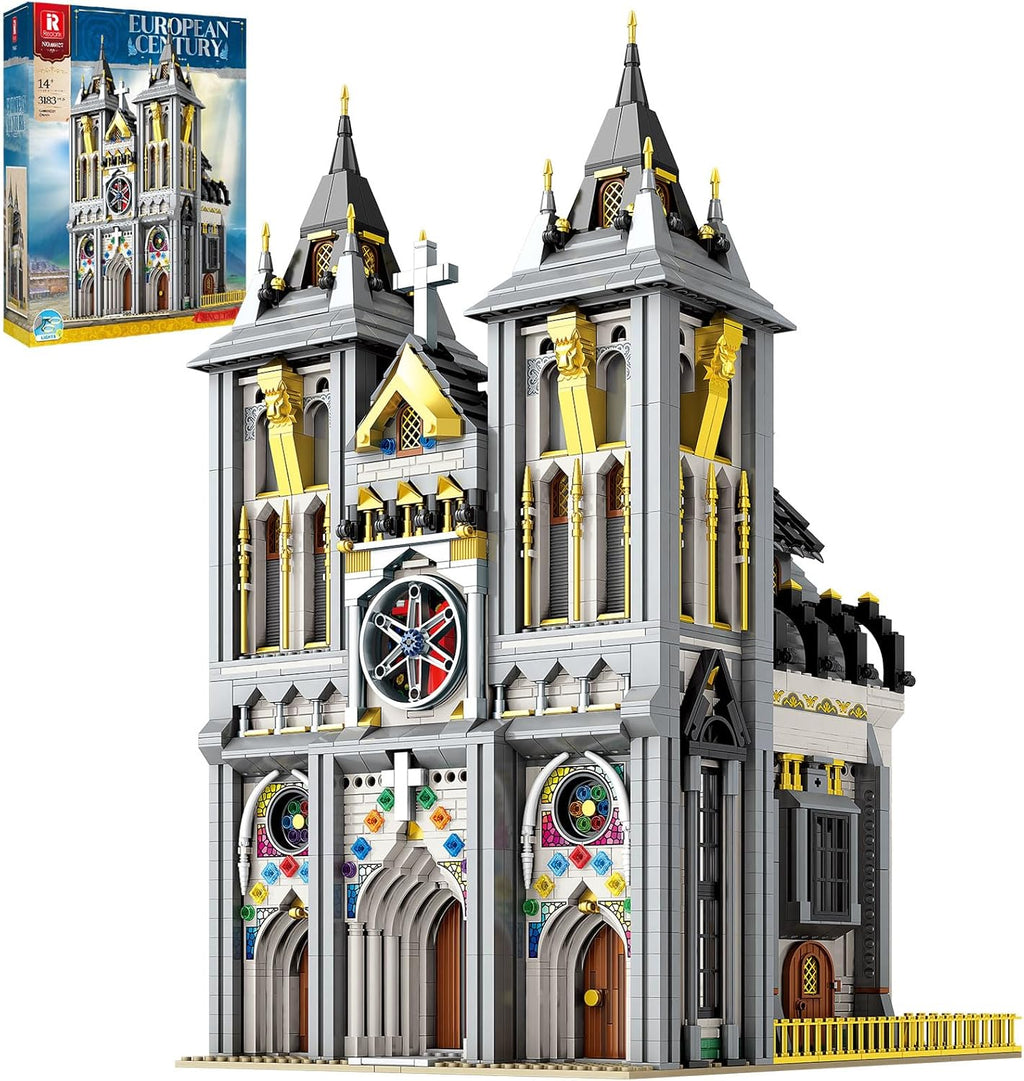 Reobrix European Medieval Golden Lion Church 66027-Bricking Lebanon