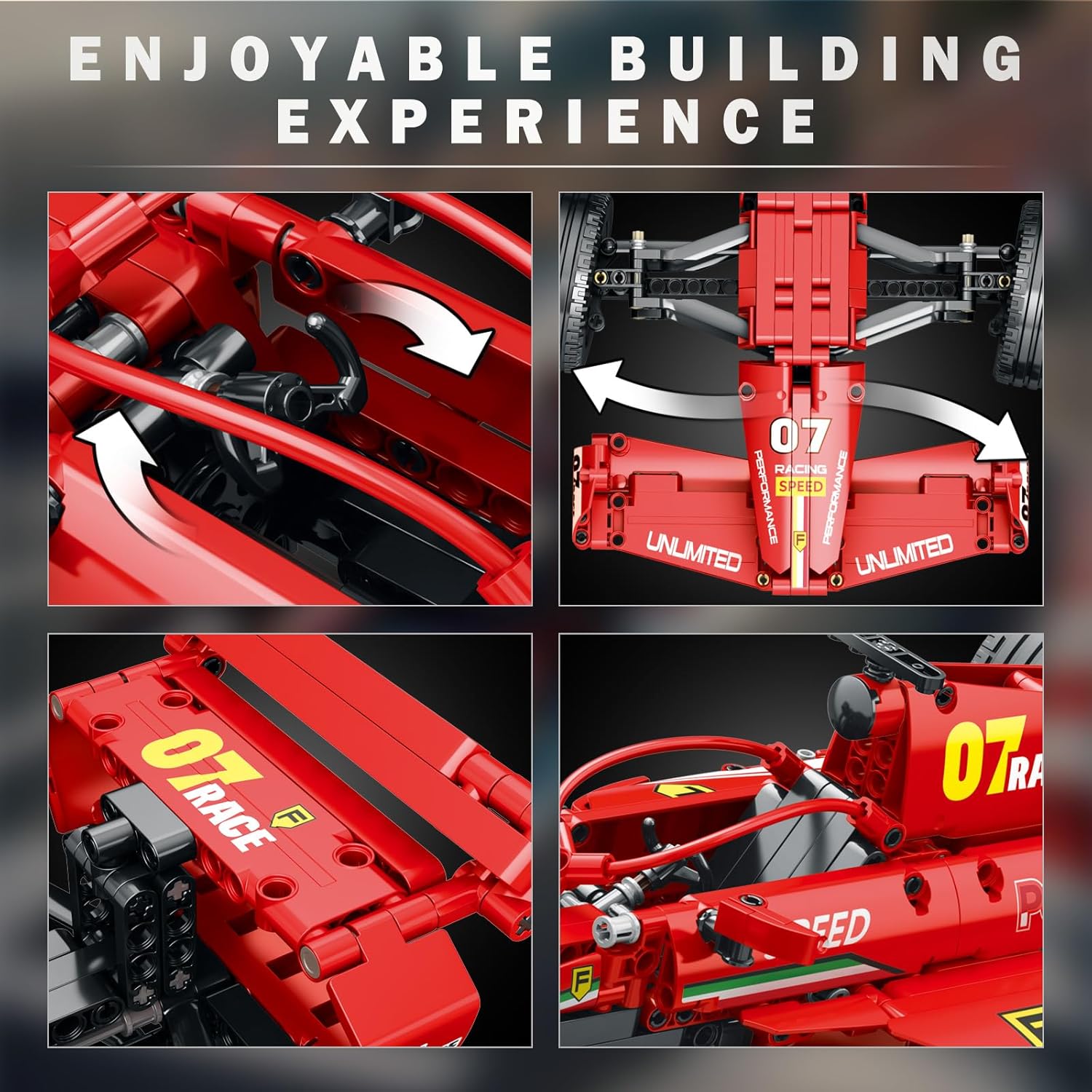 Reobrix F1 Car Technical Formula 1-Bricking Lebanon