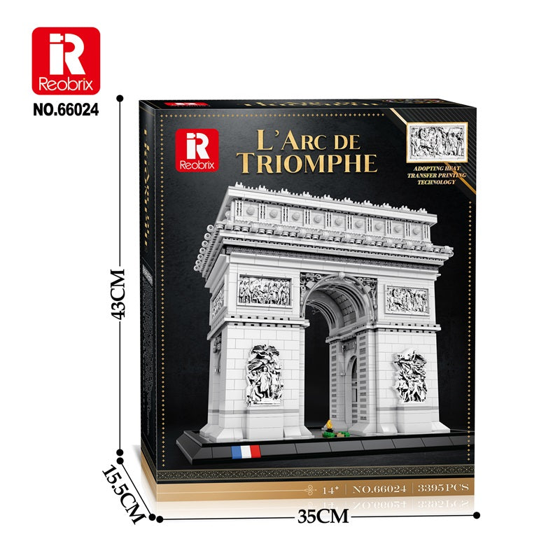 Reobrix L'Arc de Triomphe Paris Architecture Building Set-Reobrix-Bricking Lebanon