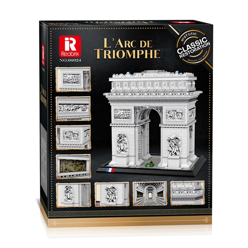 Reobrix L'Arc de Triomphe Paris Architecture Building Set-Reobrix-Bricking Lebanon