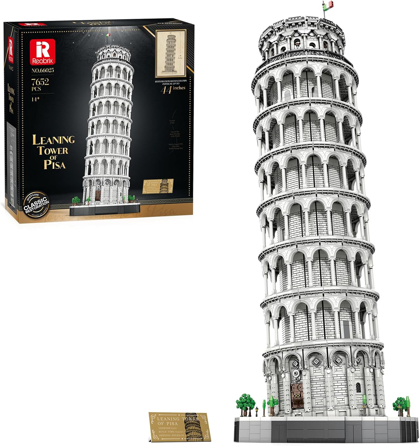 Reobrix Leaning Tower of Pisa-Bricking Lebanon