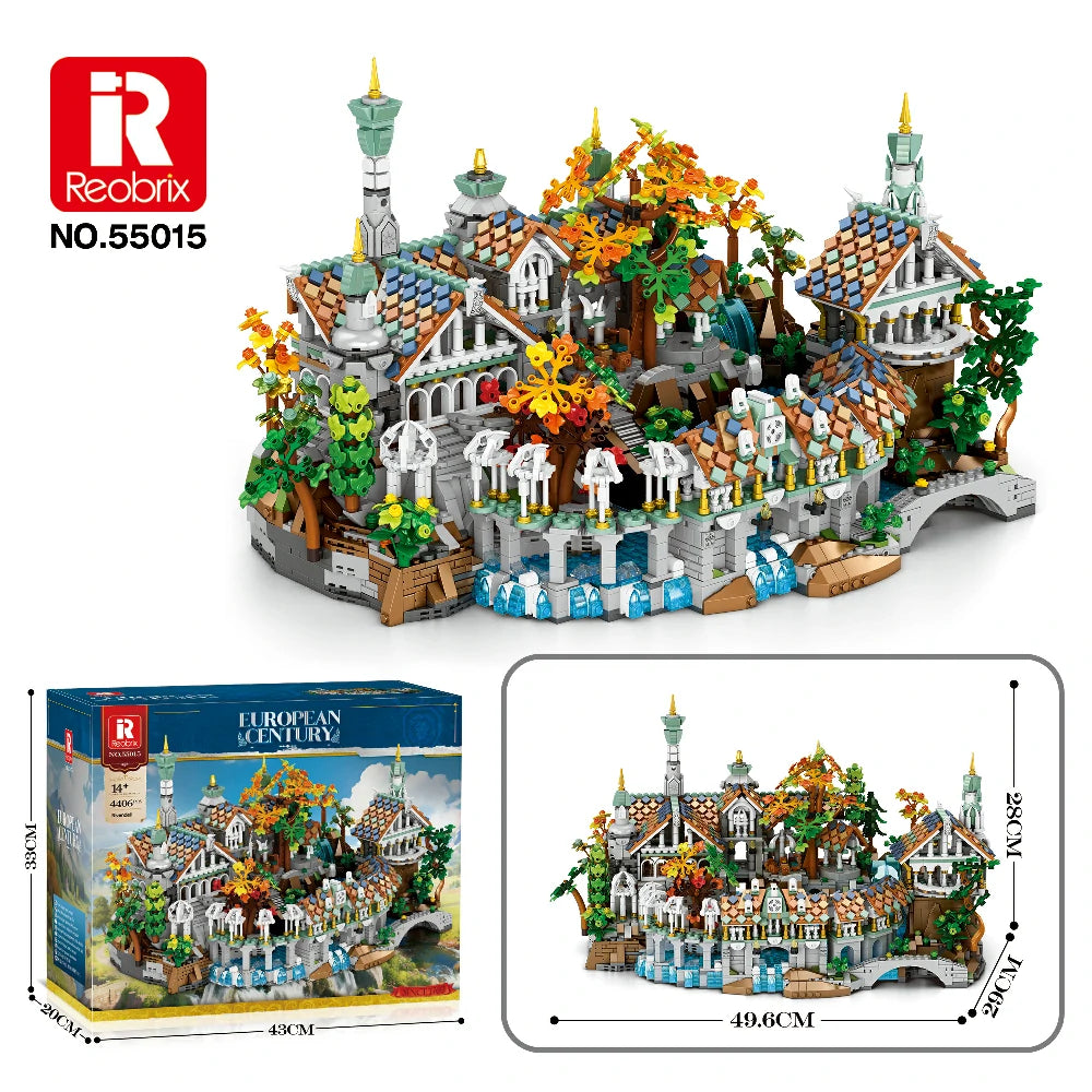 Reobrix Lord of the Rings Duskvale Sanctum 55015-Bricking Lebanon