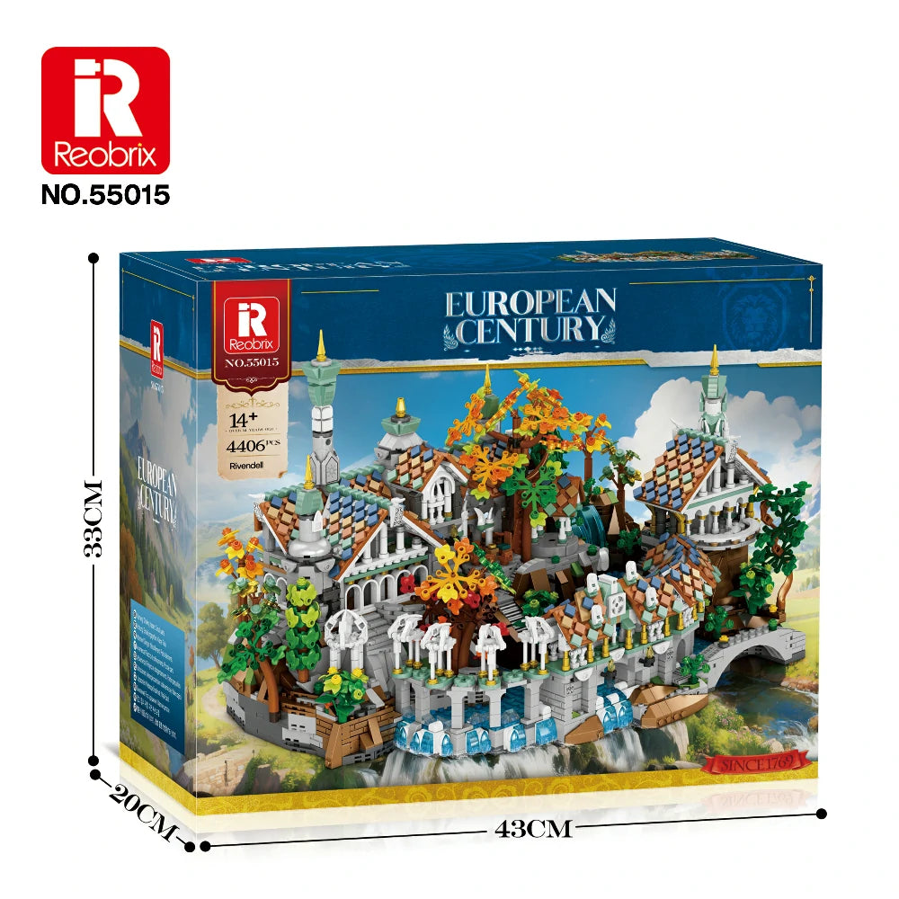 Reobrix Lord of the Rings Duskvale Sanctum 55015-Bricking Lebanon