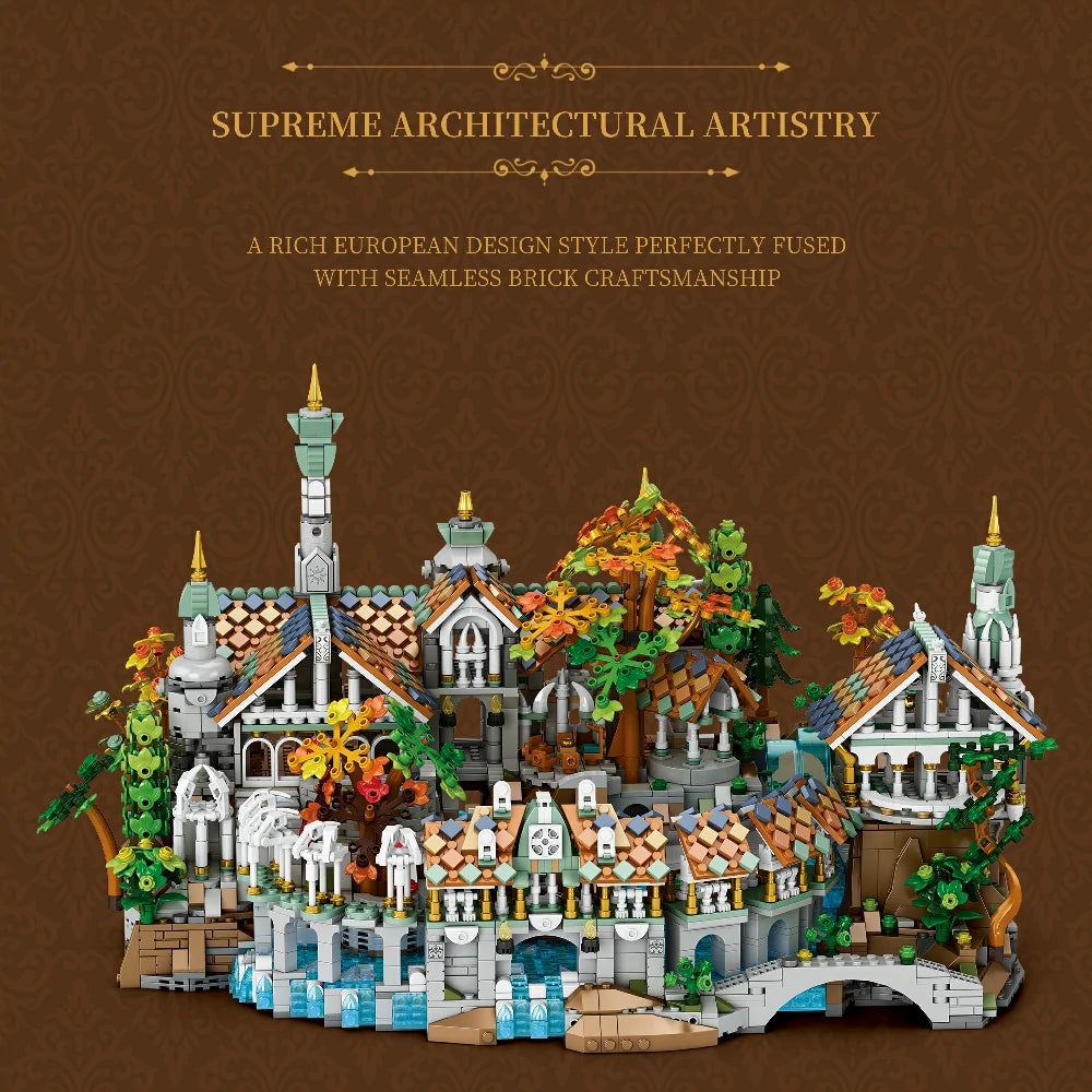 Reobrix Lord of the Rings Duskvale Sanctum Building Set-Reobrix-Bricking Lebanon