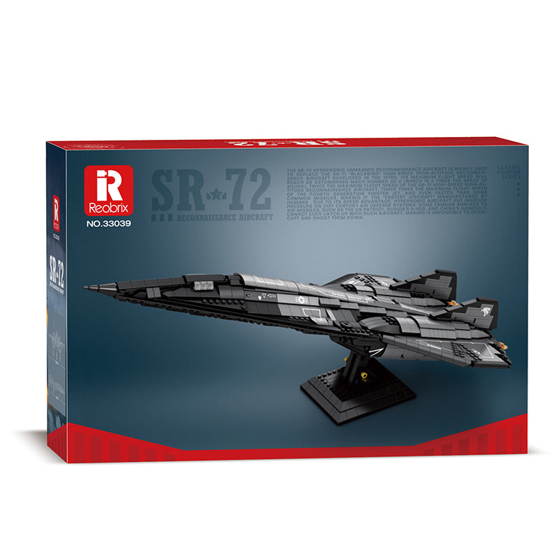 Reobrix SR-72 Hypersonic Reconnaissance Aircraft Military Building Block Set-Reobrix-Bricking Lebanon