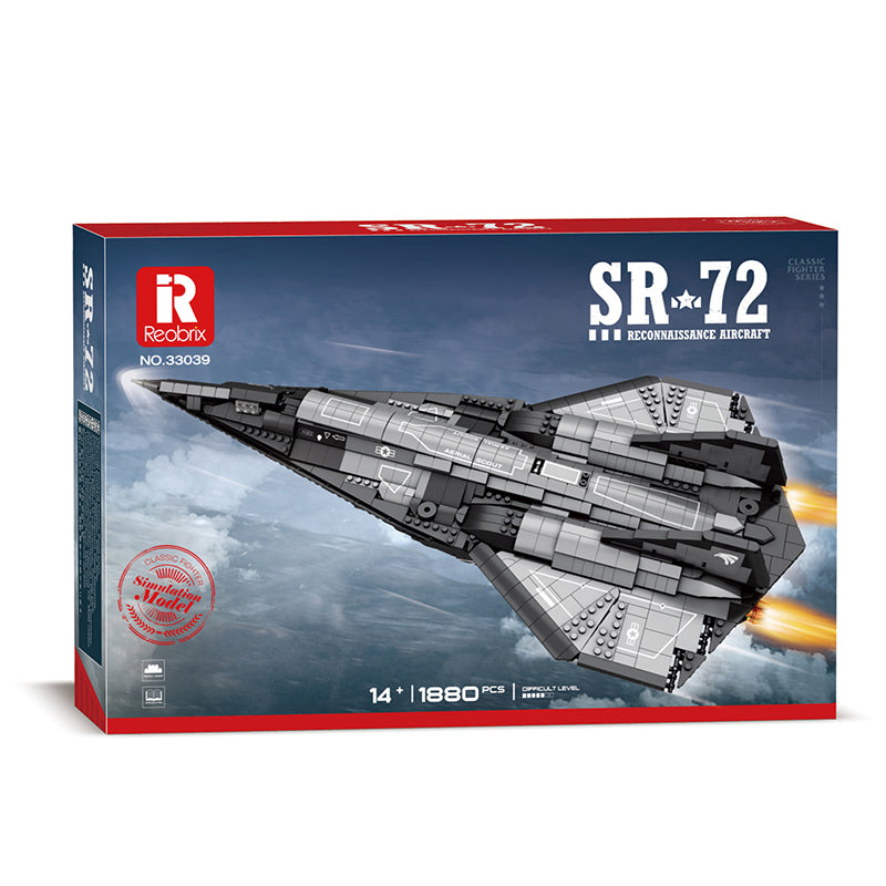 Reobrix SR-72 Hypersonic Reconnaissance Aircraft Military Building Block Set-Reobrix-Bricking Lebanon