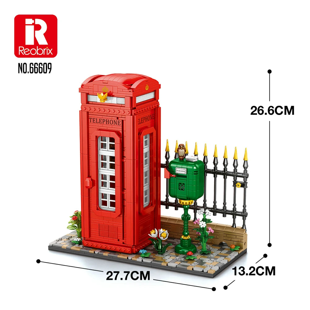 Reobrix Telephone Booth 66609