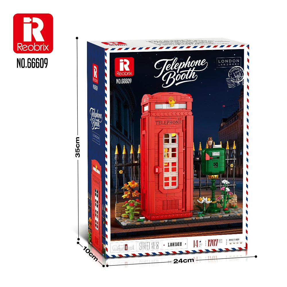 Reobrix Telephone Booth 66609