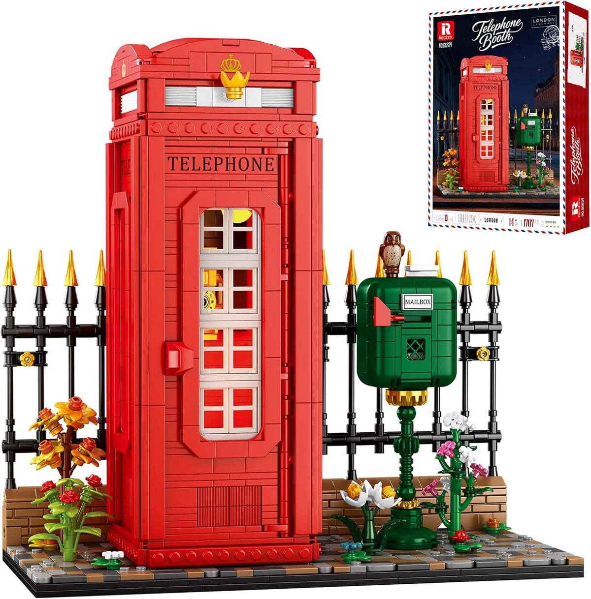 Reobrix Telephone Booth RB66609-Bricking Lebanon