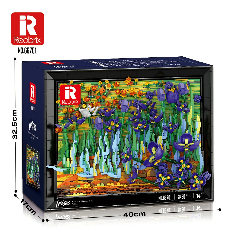 Reobrix Van Gogh - Irises