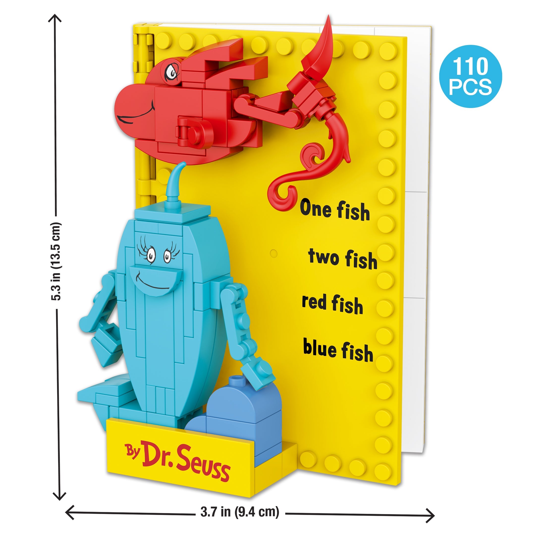 Dr. Seuss - Storytime Book Building Set Bundle
