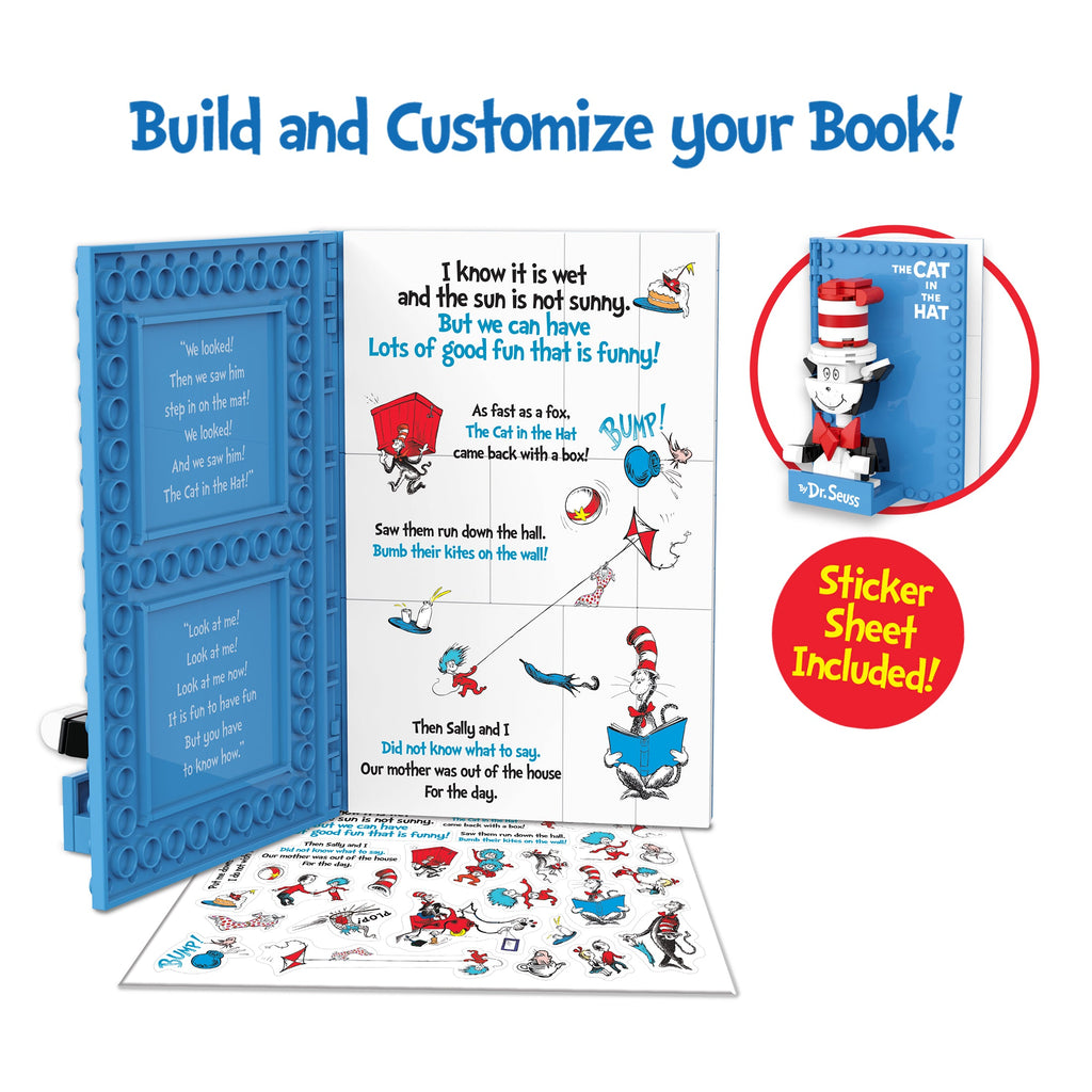 Dr. Seuss - Storytime Book Building Set Bundle
