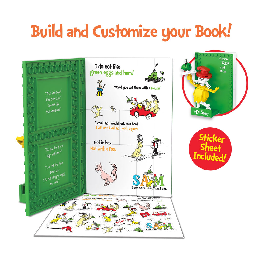 Dr. Seuss - Storytime Book Building Set Bundle