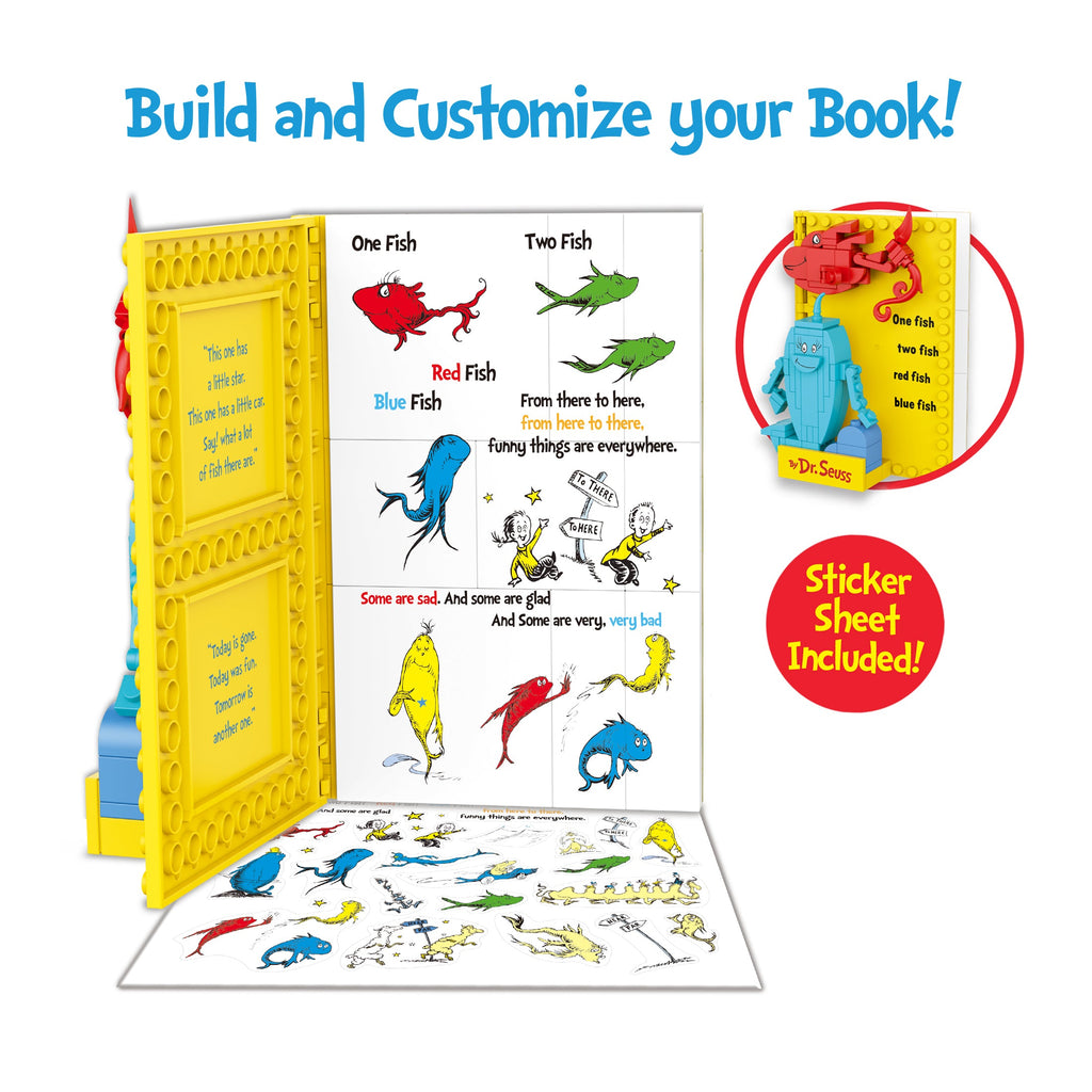 Dr. Seuss - Storytime Book Building Set Bundle