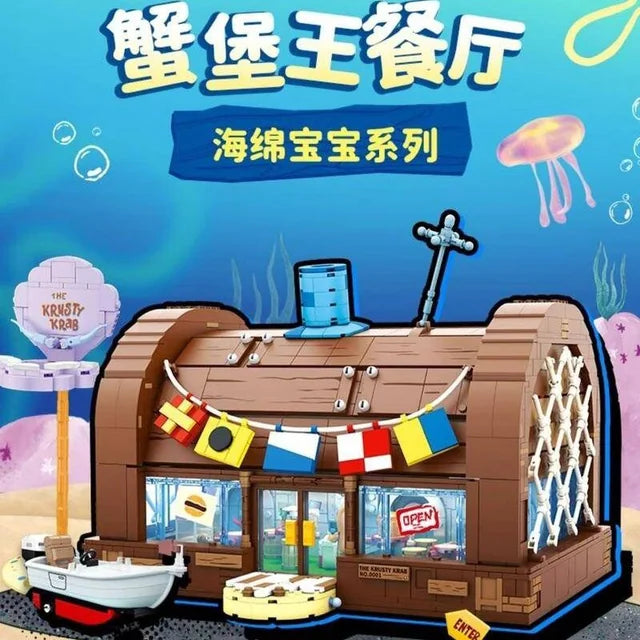 SpongeBob SquarePants The Krusty Krab AB0027-Bricking Lebanon